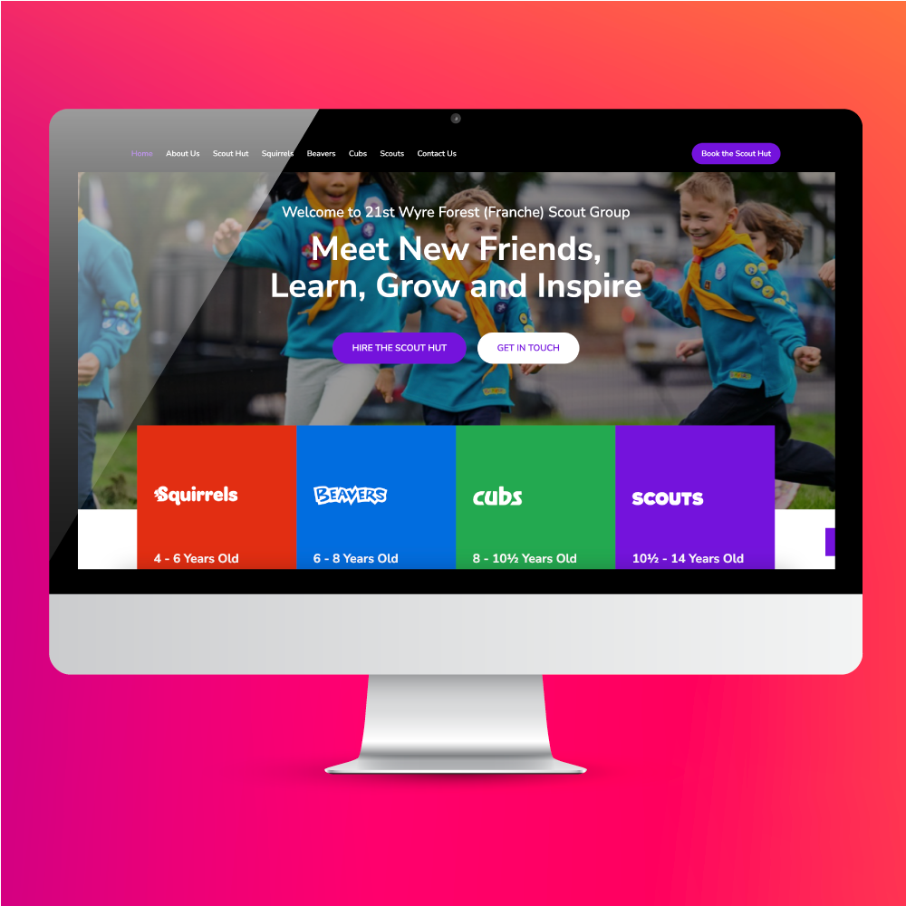 Wyre Forest 21 Scout Group - Website