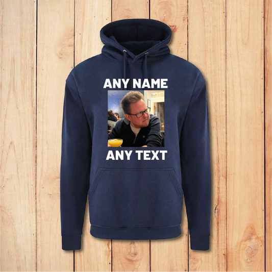 Stag Do Hoodie - Any Design (Navy)