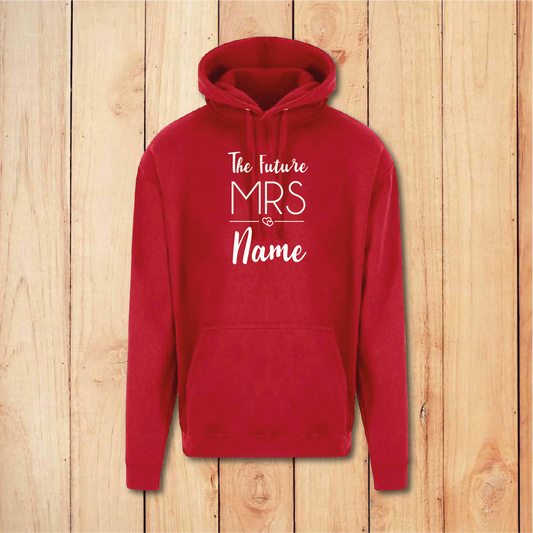 Hen Do Hoodie - The Future Mrs (Red)