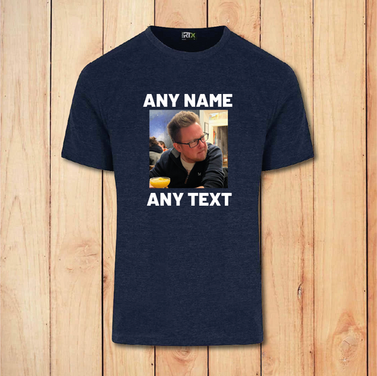 Stag Do T-Shirt - Any Design (Navy)