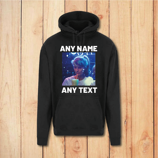 Hen Do Hoodie - Any Design (Black)