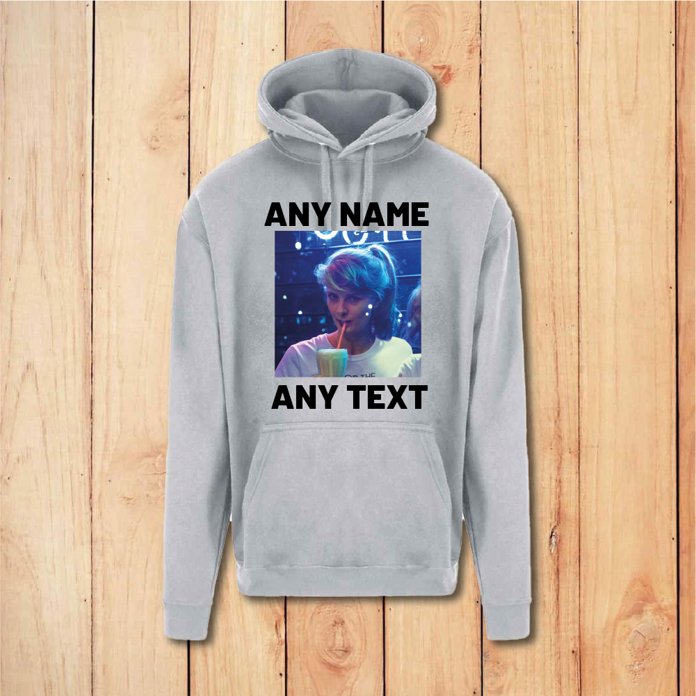 Hen Do Hoodie - Any Design (Black)