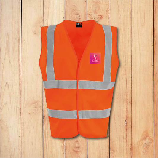 Hi-Vis Vest - Standard - Add Anything (Orange)