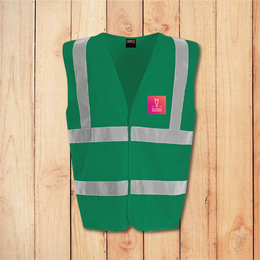Hi-Vis Vest - Standard - Add Anything (Paramedic Green)