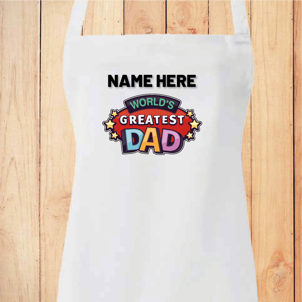 Apron - Father's Day (Royal Blue)
