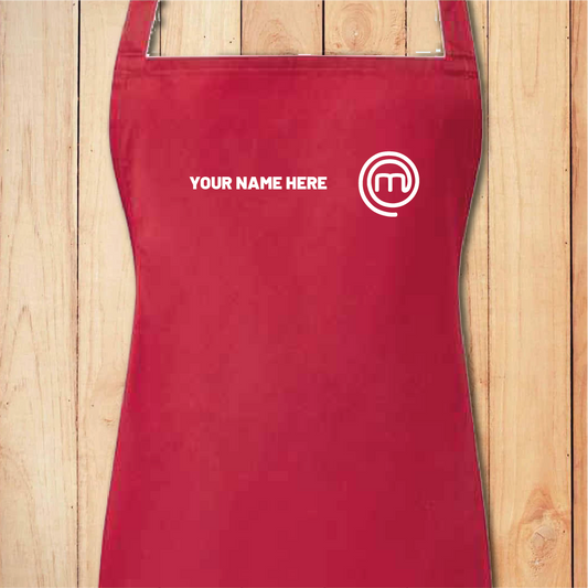 Apron - Masterchef Inspired (Red)