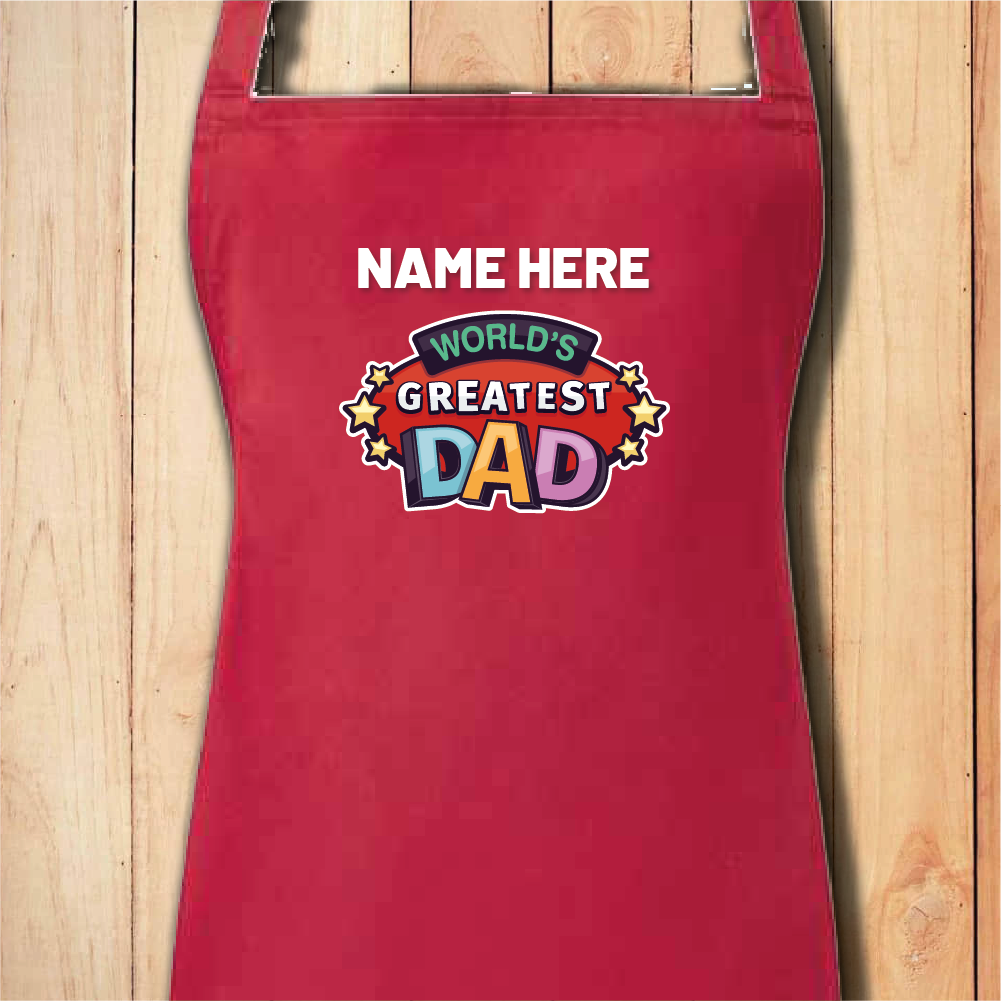 Apron - Father's Day (Royal Blue)
