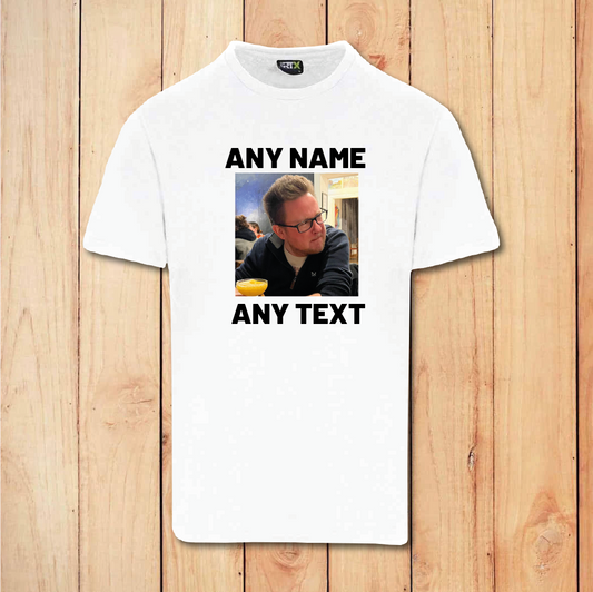 Stag Do T-Shirt - Any Design (White)