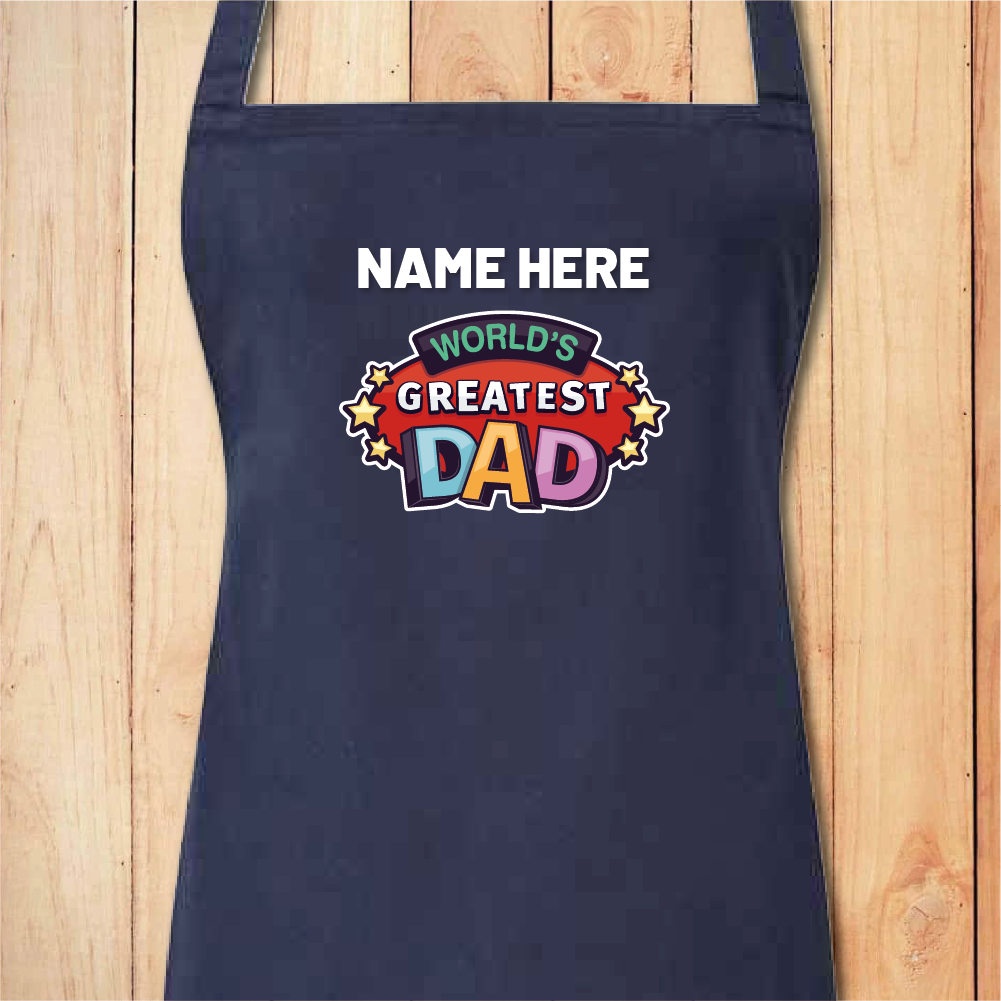 Apron - Father's Day (Royal Blue)
