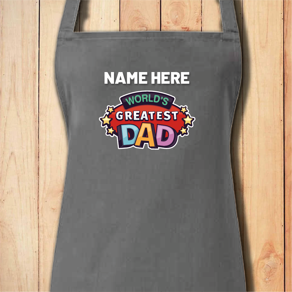 Apron - Father's Day (Royal Blue)