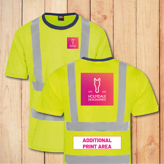 Hi-Vis T-Shirt - Add Anything (Yellow)