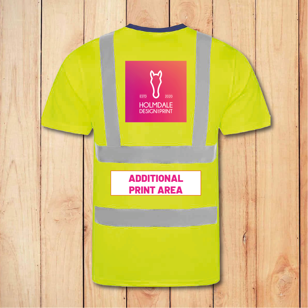 Hi-Vis T-Shirt - Add Anything (Yellow)