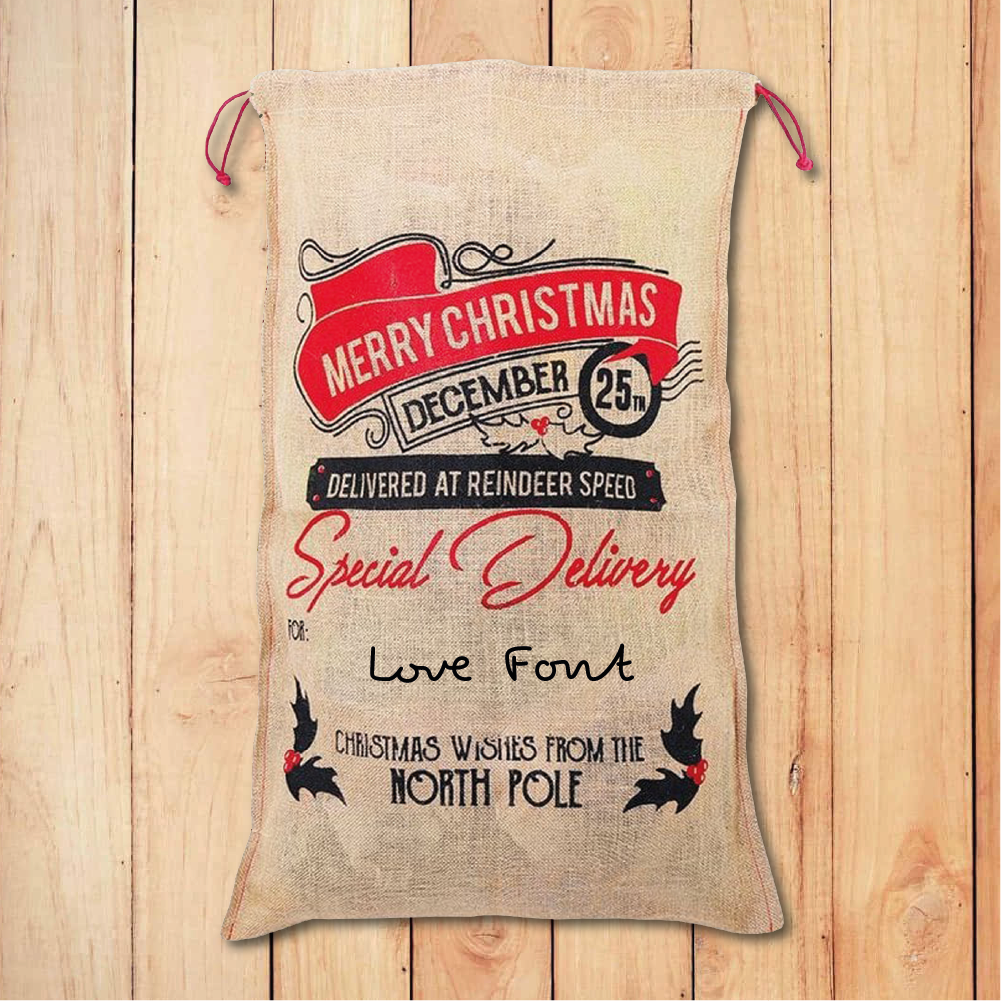 Santa Sack - Add Your Name