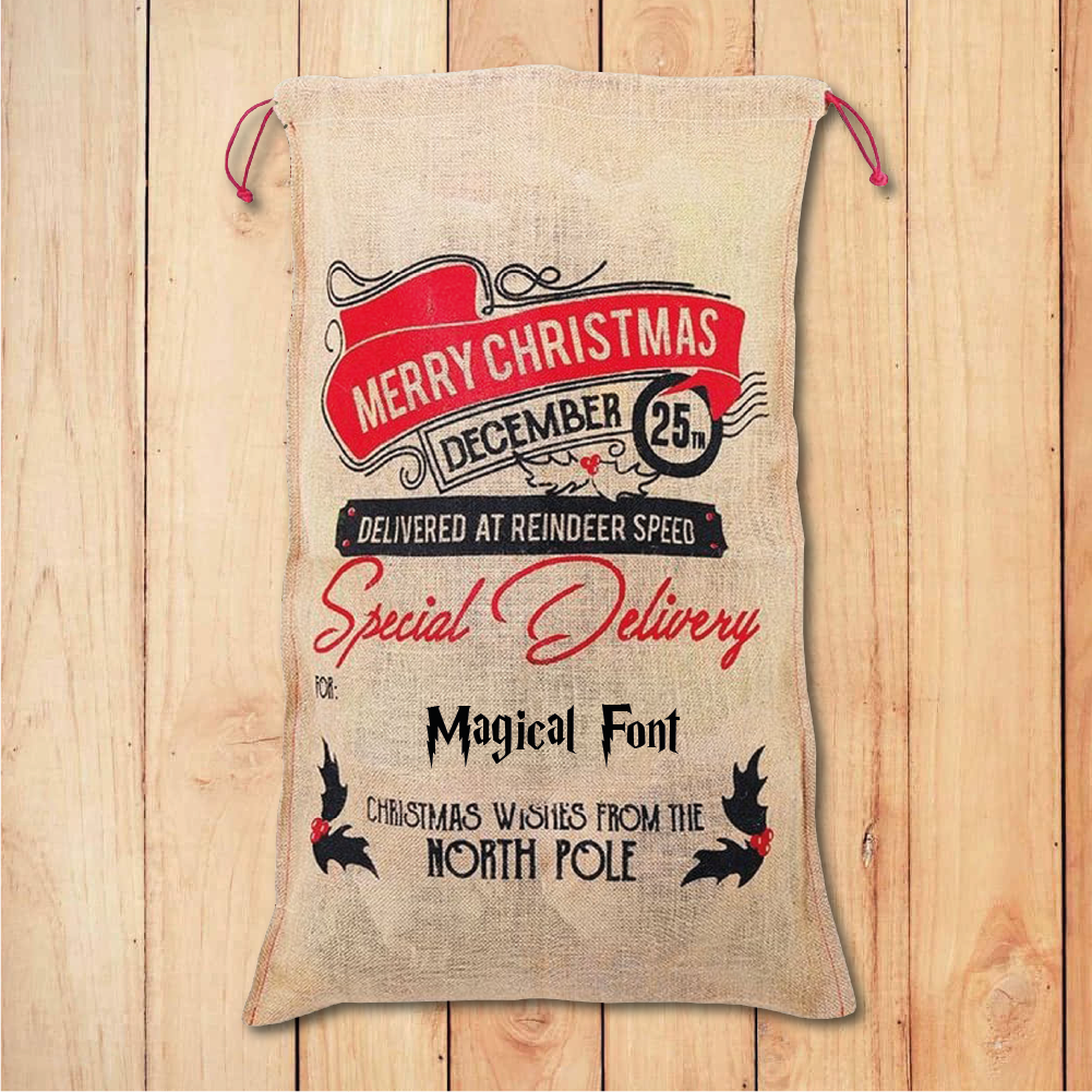 Santa Sack - Add Your Name