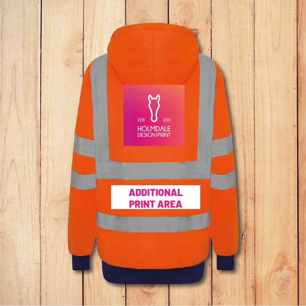 Hi-Vis Hoodie - Add Anything (Yellow)
