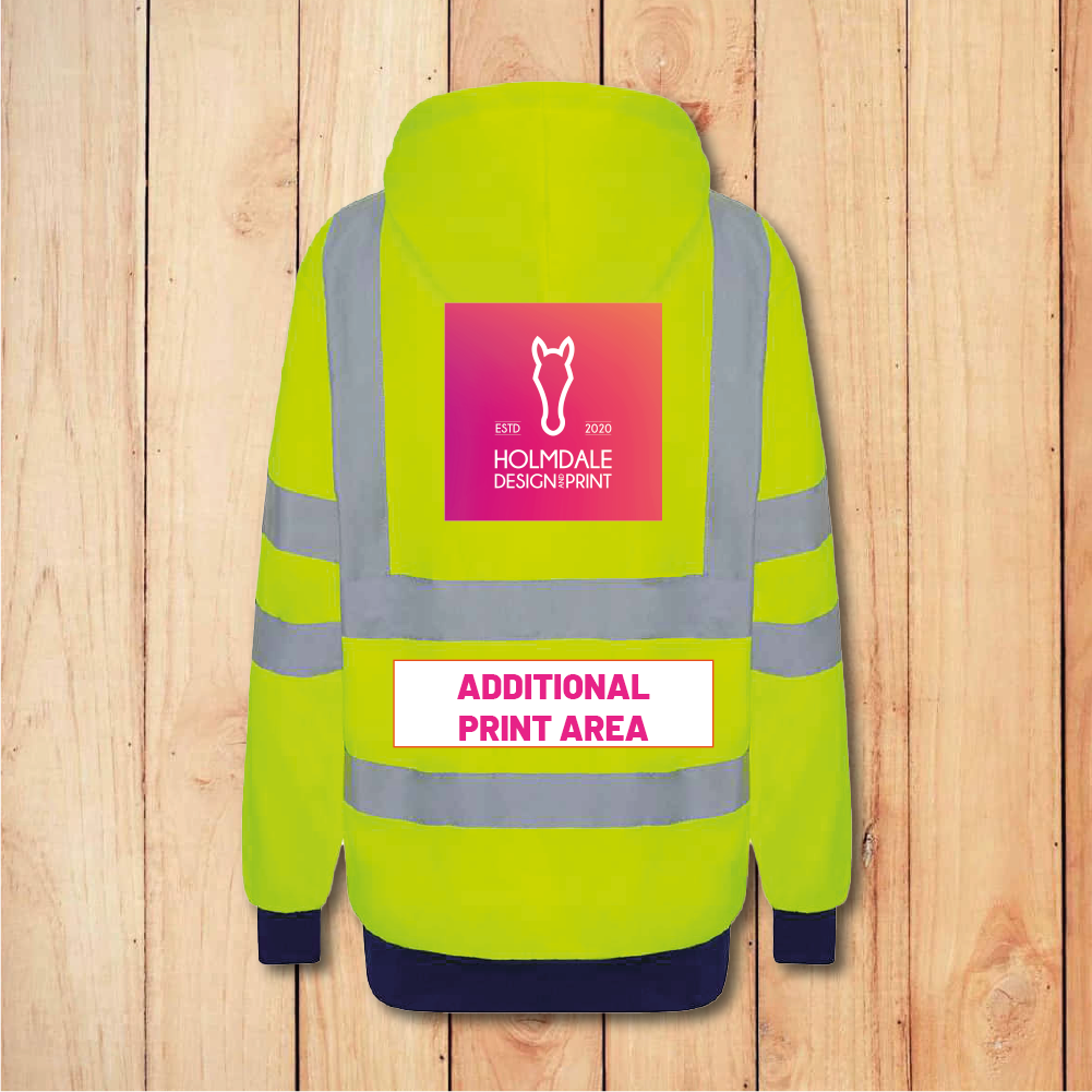 Hi-Vis Hoodie - Add Anything (Yellow)
