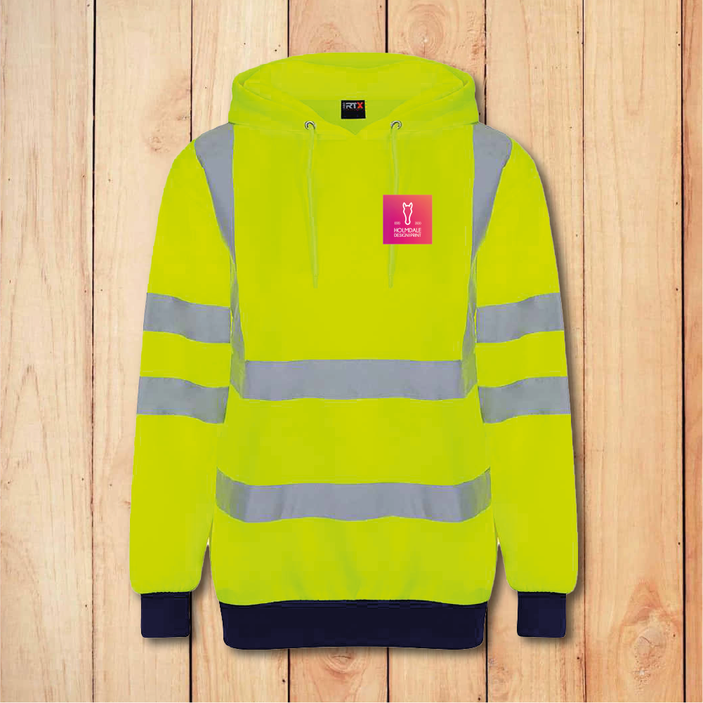 Hi-Vis Hoodie - Add Anything (Yellow)