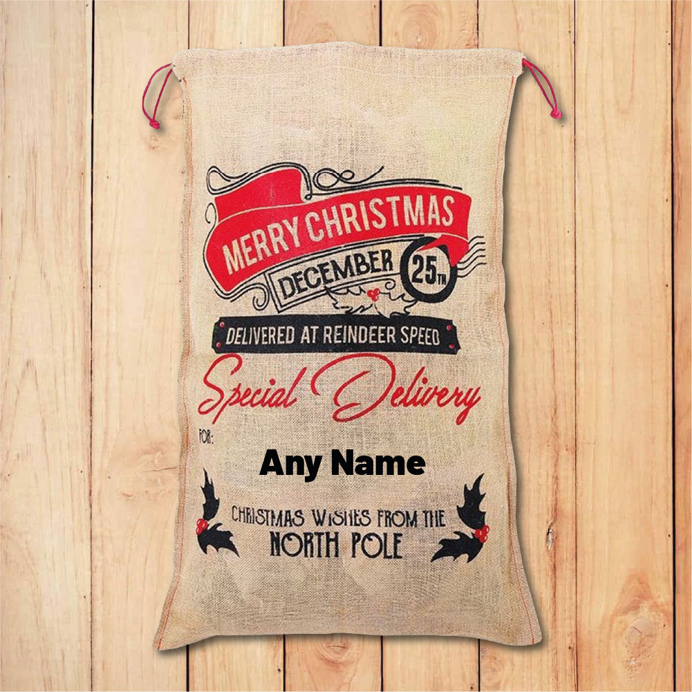Santa Sack - Add Your Name