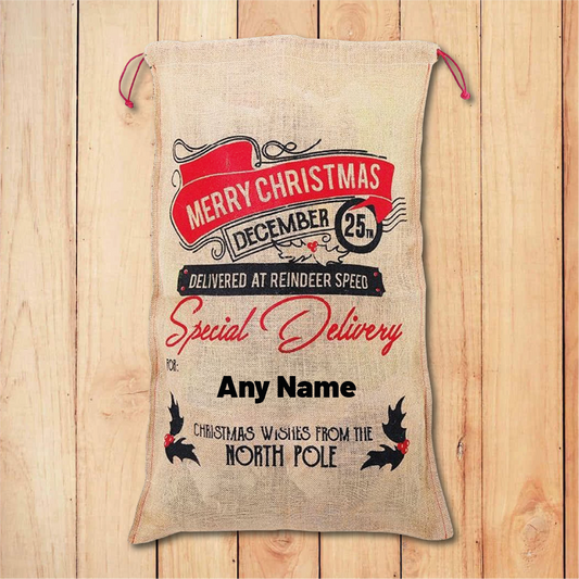 Santa Sack - Add Your Name