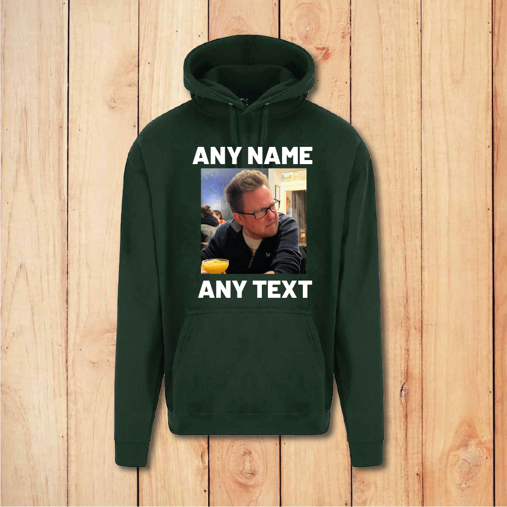 Stag Do Hoodie - Any Design (Red)