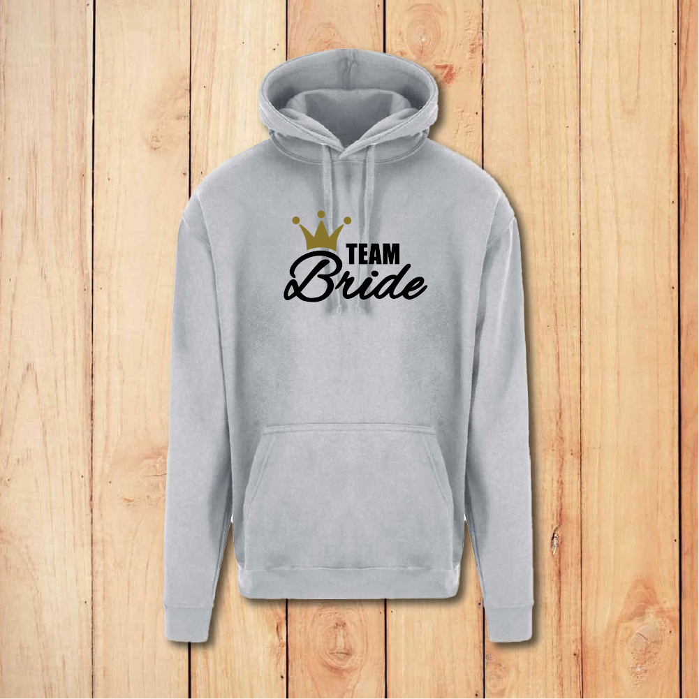 Hen Do Hoodie - Team Bride (Black)