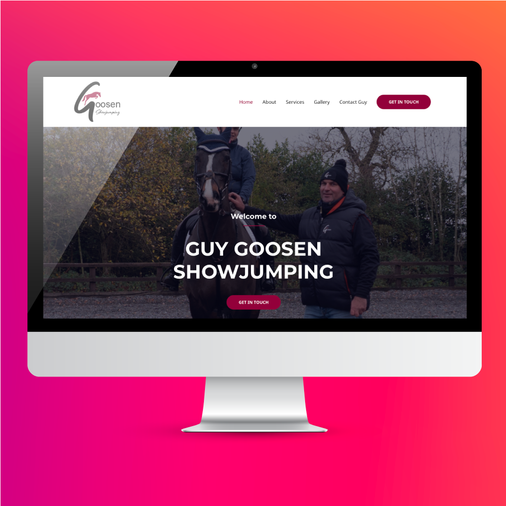 Guy Goosen Showjumping - Website