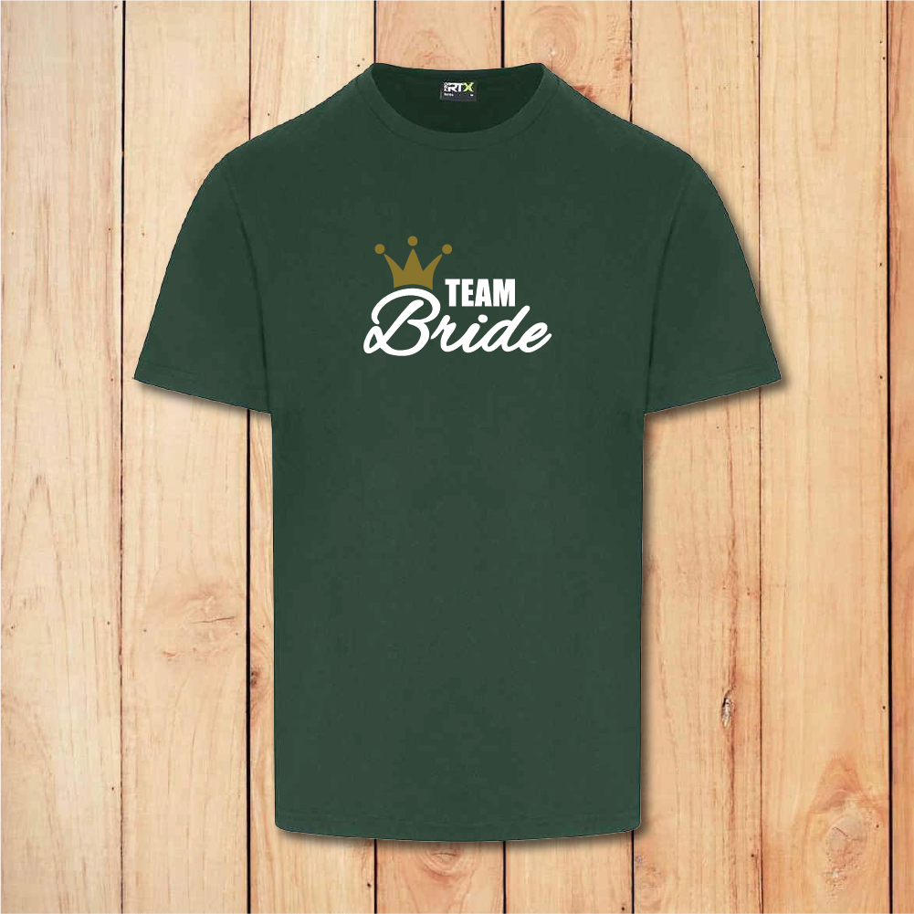 Hen Do T-Shirt - Team Bride (Pink)