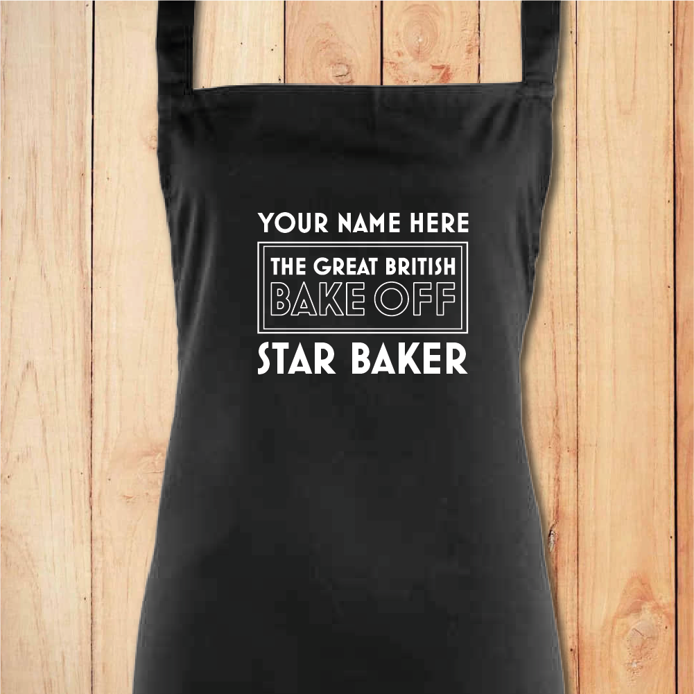 Apron - Bake Off Inspired (Black)