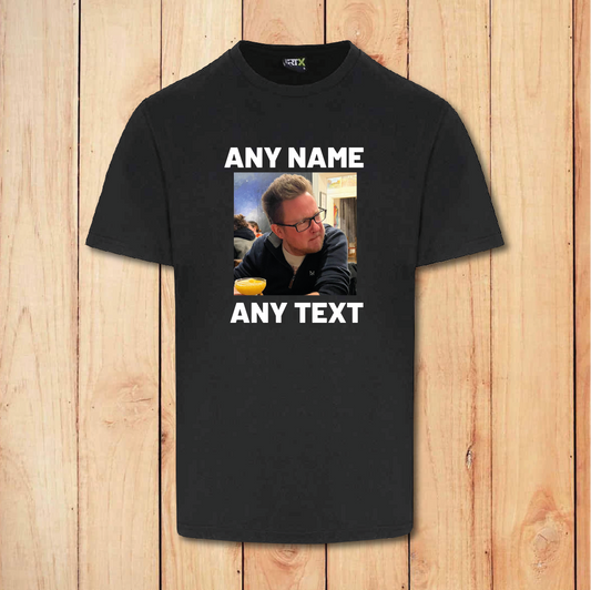 Stag Do T-Shirt - Any Design (Black)