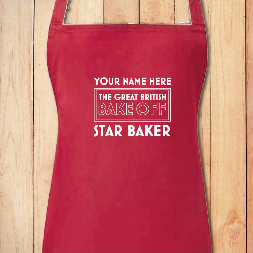 Apron - Bake Off Inspired (Black)