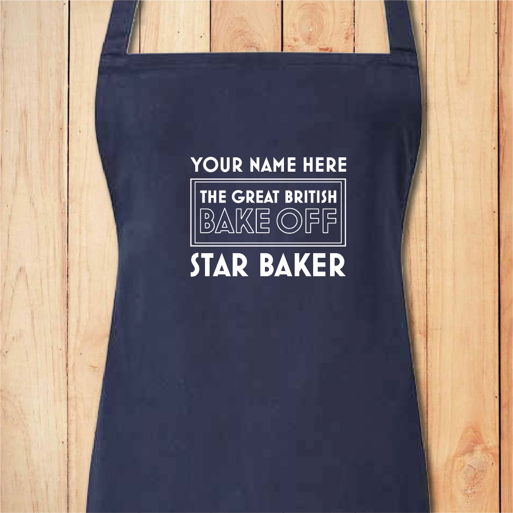 Apron - Bake Off Inspired (Black)