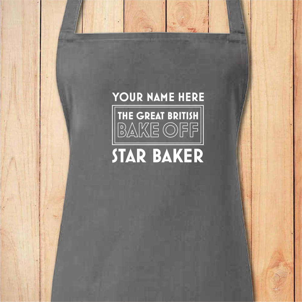 Apron - Bake Off Inspired (Black)